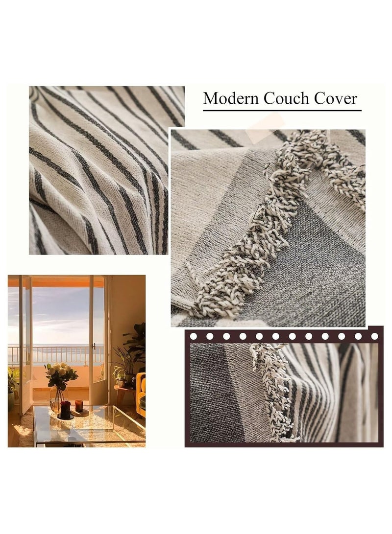 FASHION HOME Chenille Sofa Covers Washable Sectional Couch  Furniture Protector Blanket Throw for Living Room - Image 5