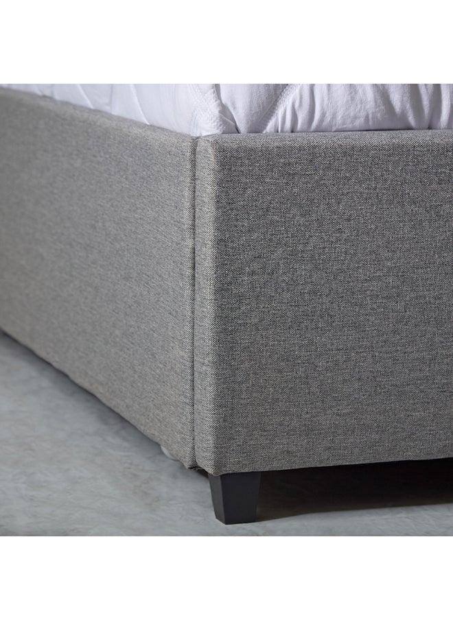 Oakland Duncan King Upholstered Bed with 4 Drawers 215 x 100 x 186 cm
