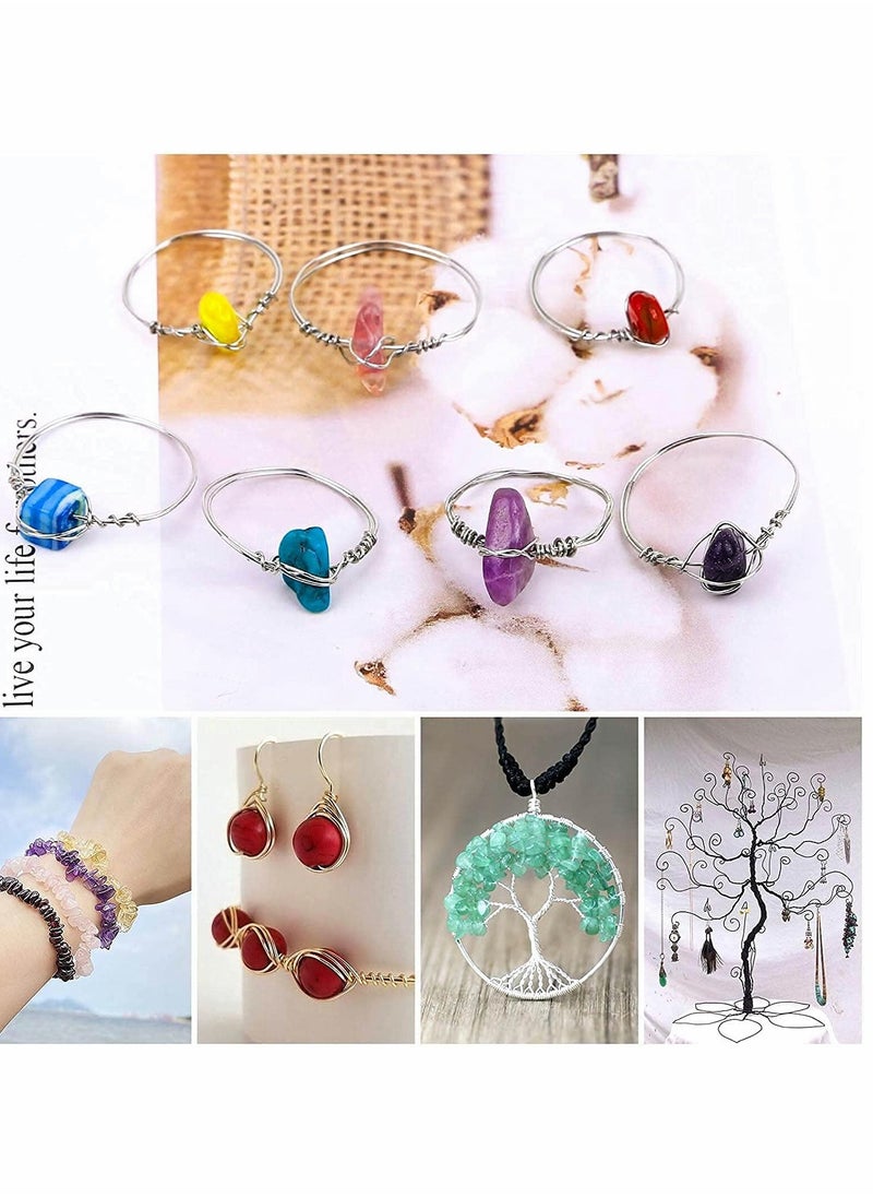 KASTWAVE - Ring Making Kit Size Measurement Tool With Core Finger Jewelry Thread And Crystal Gem Beads For Diy - Image 1
