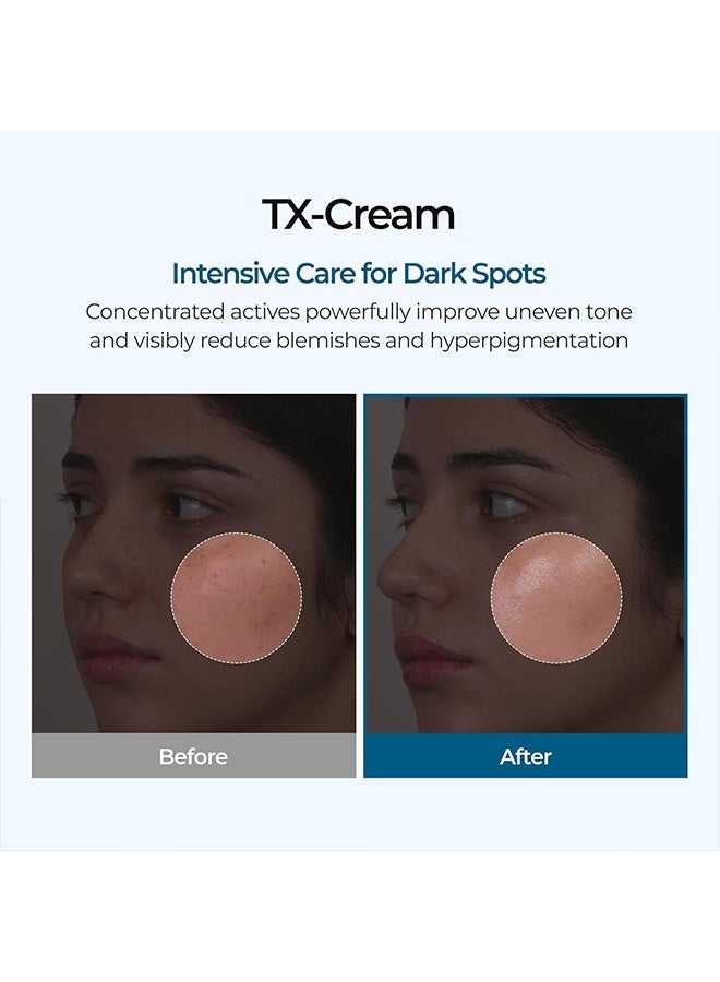 باروبت كريم TX، كريم حمض الترانيكساميك، كريم لتفتيح البشرة والبقع، العناية بالبشرة المضادة للتصبغ (50 مل) - Image 3
