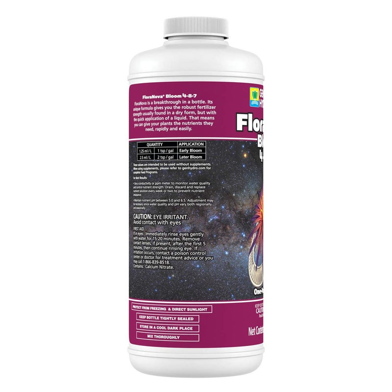 General Hydroponics GH1632 Flora Nova Bloom, Quart, 1 - Image 2