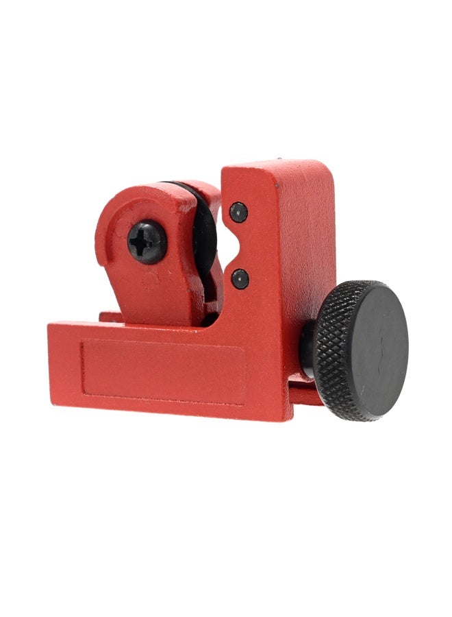 LAWAZIM Copper Pipe Cutter - 3-22mm (1/8" to 7/8") - Mini Tube Pipe Cutter with Adjustable Knob for Copper, Brass, and Aluminum Tubing - for Plumbing, HVAC, Refrigeration, and Home Repair, Orange - Image 1