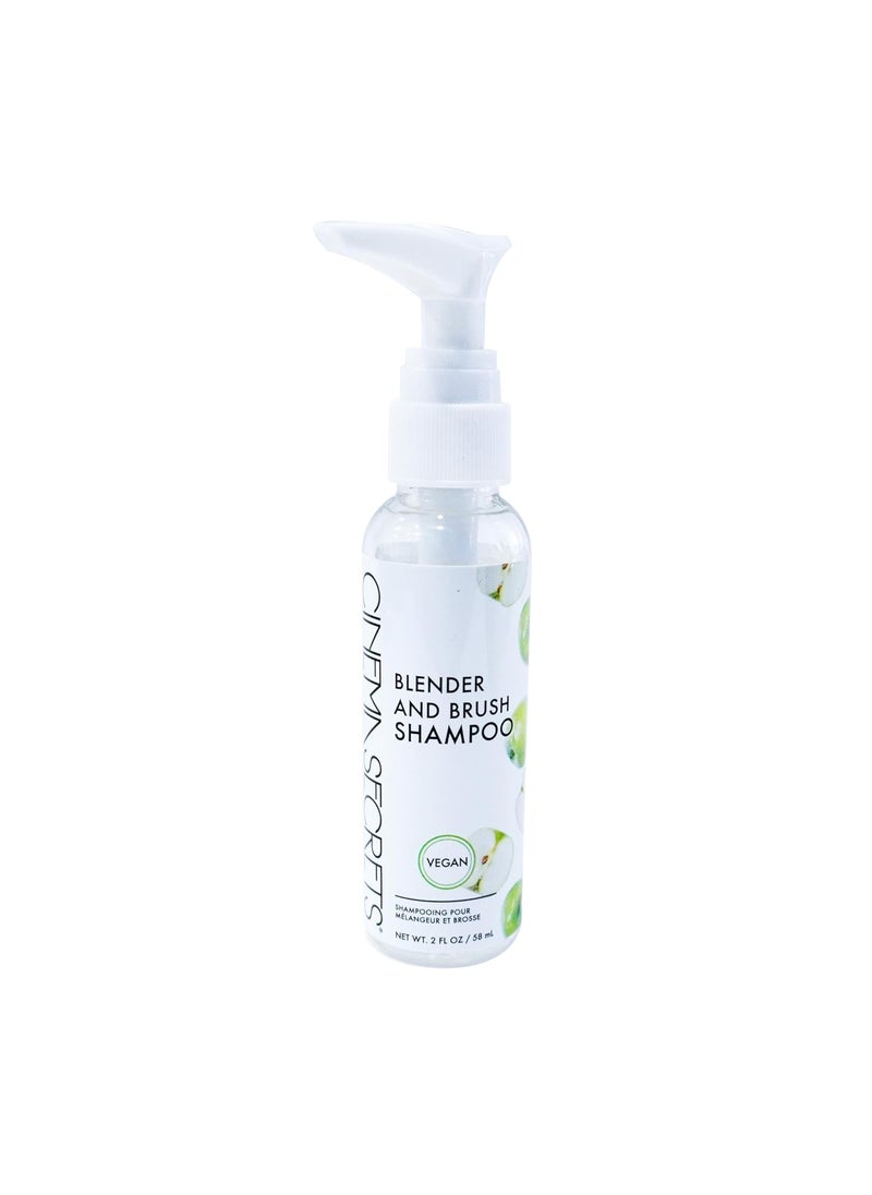 Cinema Secrets Cinema Secrets Vegan Makeup Brush Cleaner - Sponge & Makeup Brush Shampoo for Deep Cleansing - Removes Build-Up & Stains - Gentle & Cruelty-Free Beauty Tools Accessories 