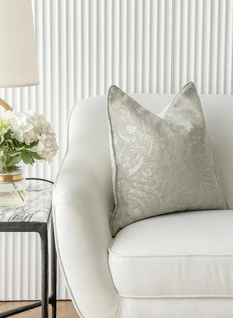KNOT HOME Cushion Berti Laurent (with filler) Pillow Knot Home Cover Set for Modern Sofa Contemporary Living Room Bedroom and Office Soft Washable