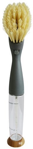 Mastrad Full Circle FOMO Foam Soap Dispensing Dish Brush, 1 EA, Grey - Image 1