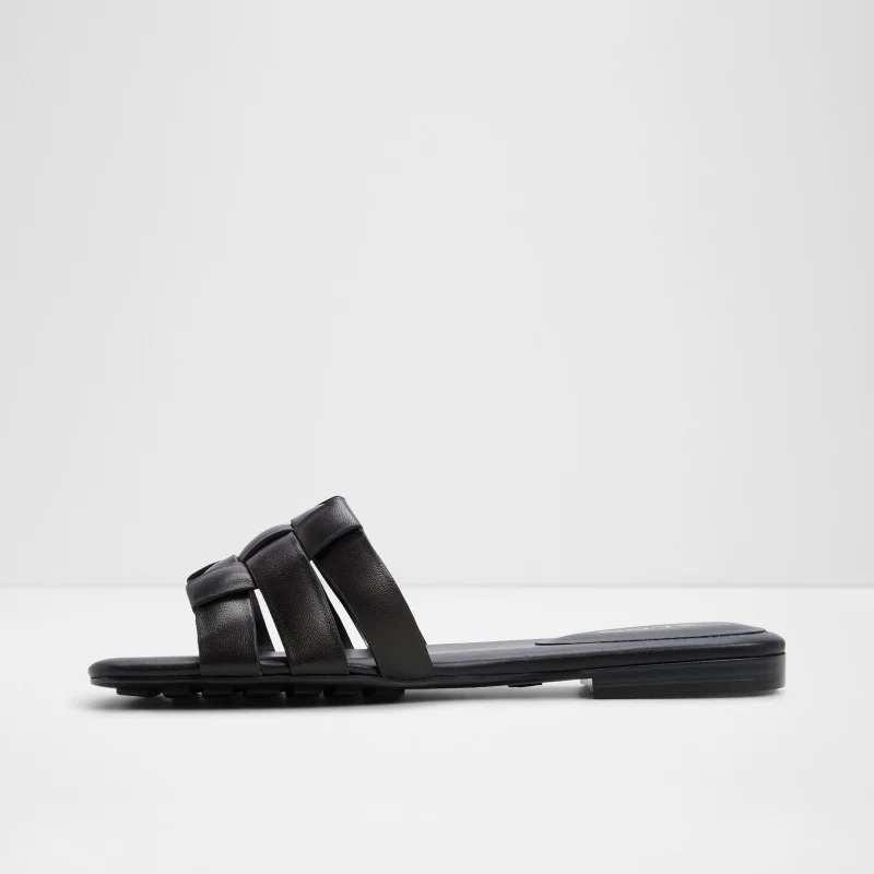 ALDO  GOTOSANDAL Textured Flat Sandals for Women | Best Price UAE