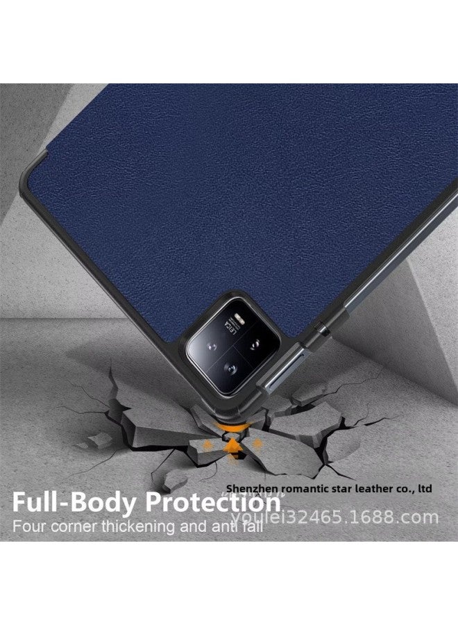 جراب حماية لجهاز Xiaomi Tablet 7 لجهاز Xiaomi Pad7 7pro جراب حماية جلدي لجهاز Xiaomi Tablet 6 2024-اللون: برتقالي-الطرازات المطبقة: جهاز Xiaomi اللوحي 7/7pro 11 بوصة موديل 2024 - Image 4