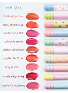 COLORGRAM Fruity Glass Tint (#04 Adorable Berry) 3g  - Image 4