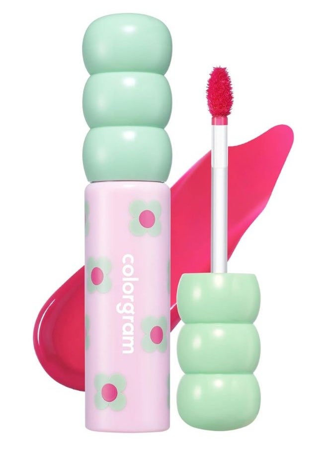 COLORGRAM Fruity Glass Tint (#04 Adorable Berry) 3g  - Image 1