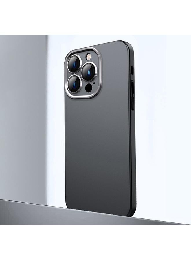 Zaboon Case For iPhone 13 Pro Frosted Metal Material Phone Case with Lens Protection - Image 1