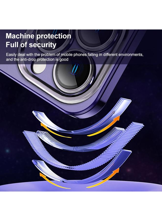 Zaboon Case For iPhone 13 Pro Frosted Metal Material Phone Case with Lens Protection - Image 4