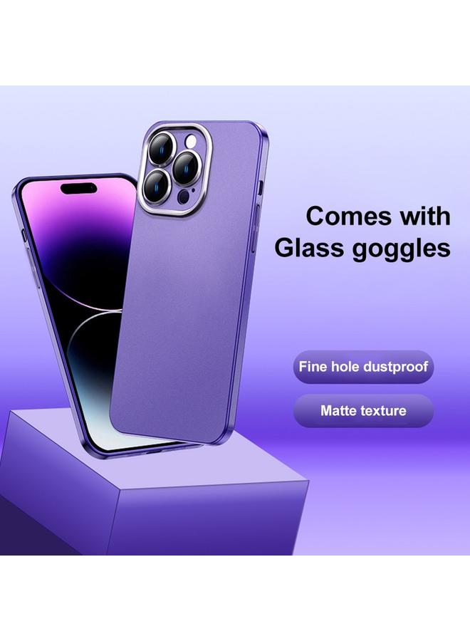 Zaboon Case For iPhone 13 Pro Frosted Metal Material Phone Case with Lens Protection - Image 2