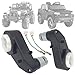 weelye 2Pcs 12V 40000RPM High Speed RS550 Drive Motor GearboxReplacement for Children s Riding Jeep SUV Car Electric VehiclesAperture 12cm - Image 3