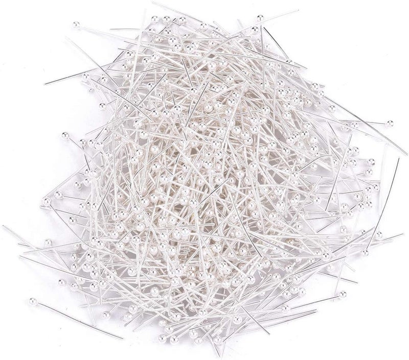 beadia Ball Head pins Silver for DIY Jewelry Making 20mm 600pcs - Image 2