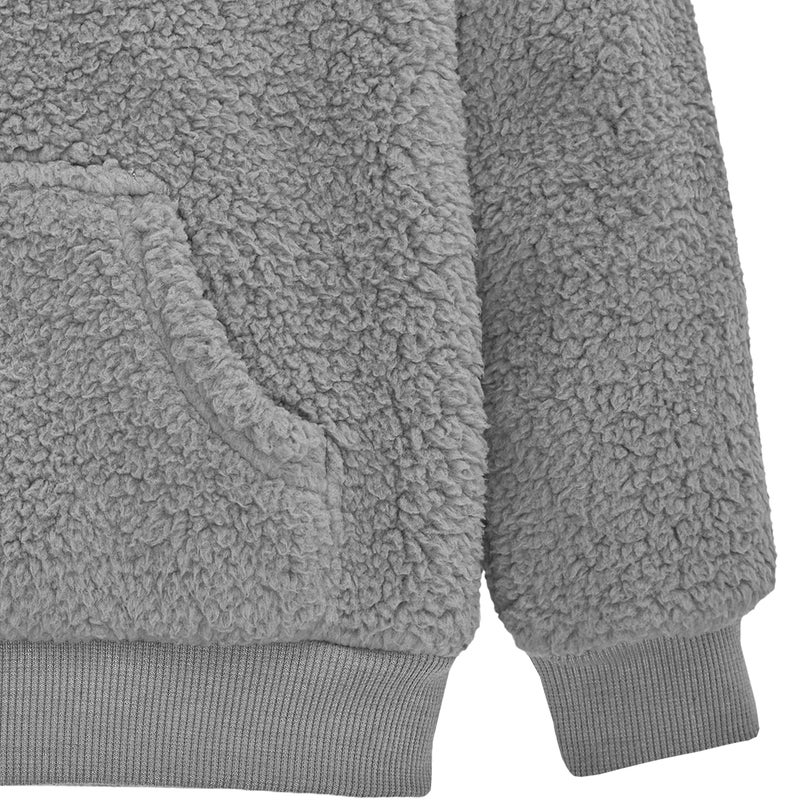 Gerber NFL Baby & Toddler 1/4 Zip Sherpa Pull-Over, Green Bay Packers, 18 Months - Image 2