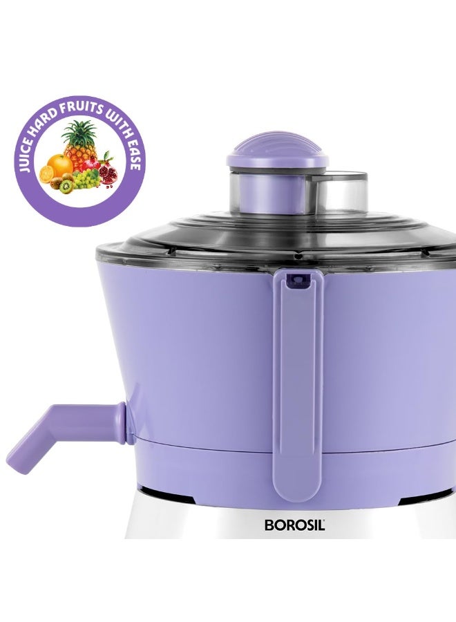 Borosil Primus III 500W Juicer Mixer Grinder | Made in India | Centrifugal Juicing Technology | 2 Jars with Pulp Collector | 3 Speed & Pulse Function | Overload Protection | 2 Year Warranty - Image 4