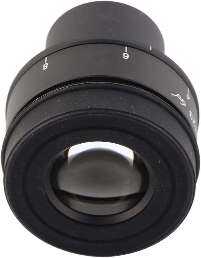 SWHN10X H 23 Adjustable Large Field Microscope Eyepiece High Transparency Aluminum Alloy Replacement - Image 5