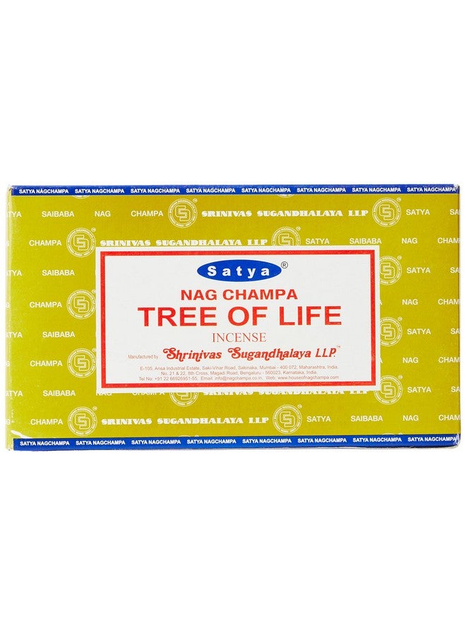 Satya Incense Sticks, Black, Tree Of Life  - Image 1