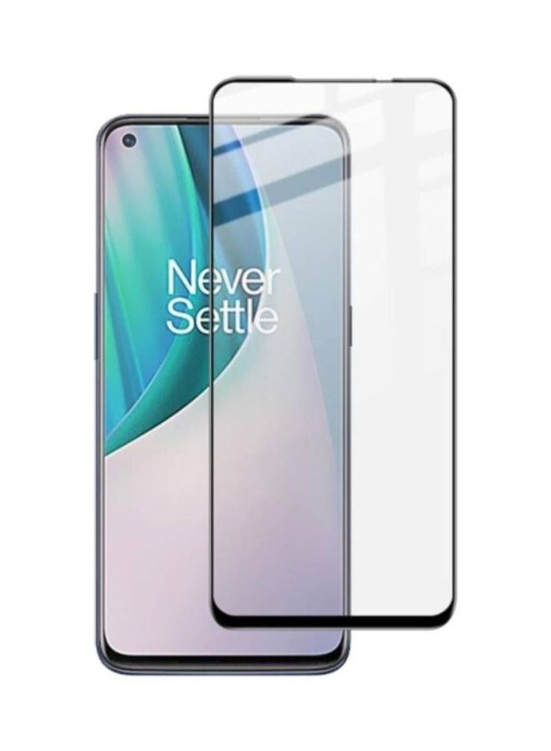 BORTONY 3D Screen Protector for OnePlus Nord N10 Clear/Black - Image 1