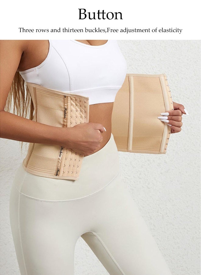 DUNISO حزام تدريب الخصر للنساء، حزام دعم الخصر الرياضي القابل للتعديل، حزام بطن مريح وقابل للتنفس لتنسيق الجسم للنساء، يستخدم للتنحيف، والتشكيل، وإصلاح ما بعد الولادة، XL - Image 4