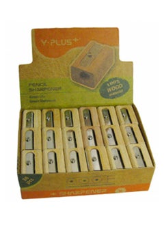 Y plus+ Simple 36-piece wooden sharpener box  - Image 1