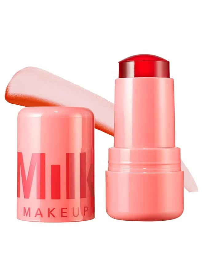 MILK MAKEUP Cooling Water Jelly Tint Lip + Cheek Blush Stain, Blush Stick for Cheeks, Jelly Blush Stick, Longlasting Non-Stick, Paraben-Free, 0.17 oz (Spritz) - Image 1