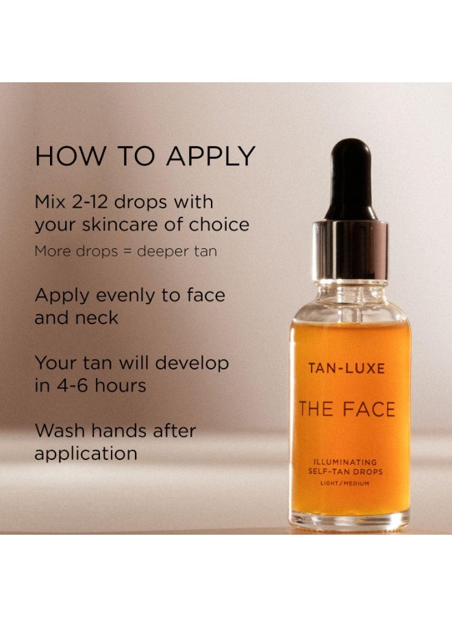 تان-لوكس تان لوكس ذا فيس فاتح/متوسط ​​10 مل - Image 4