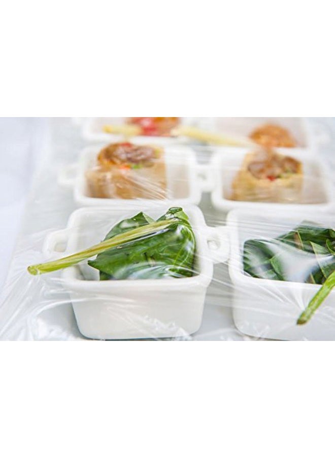 Bits N Things 12'' x 2000' Wrapping Foodservice Film with Serrated Cutter - Image 3