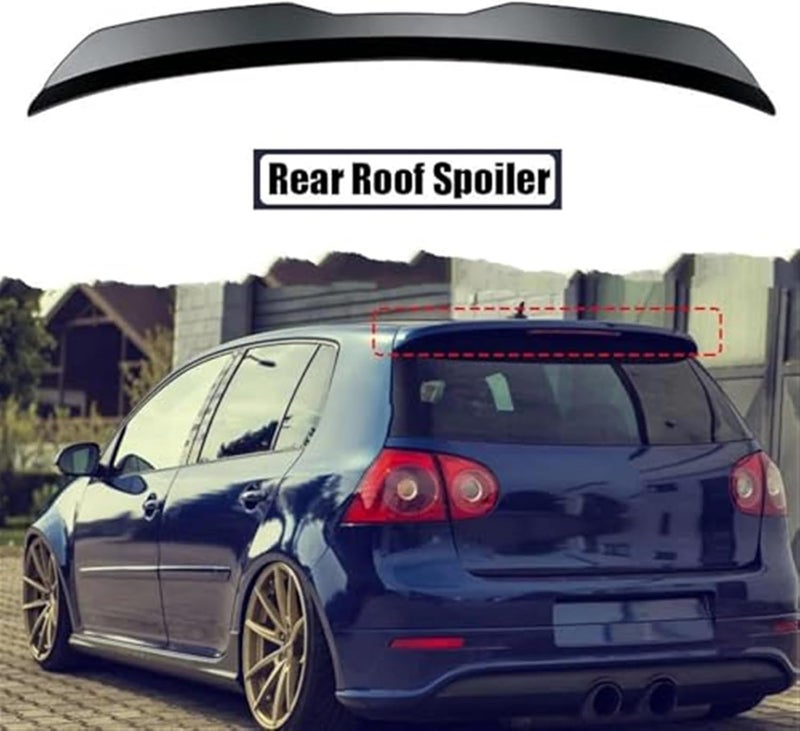 QASULER Rear Bumper Spoiler for VW Golf MK5 R32 GTI R - Image 2