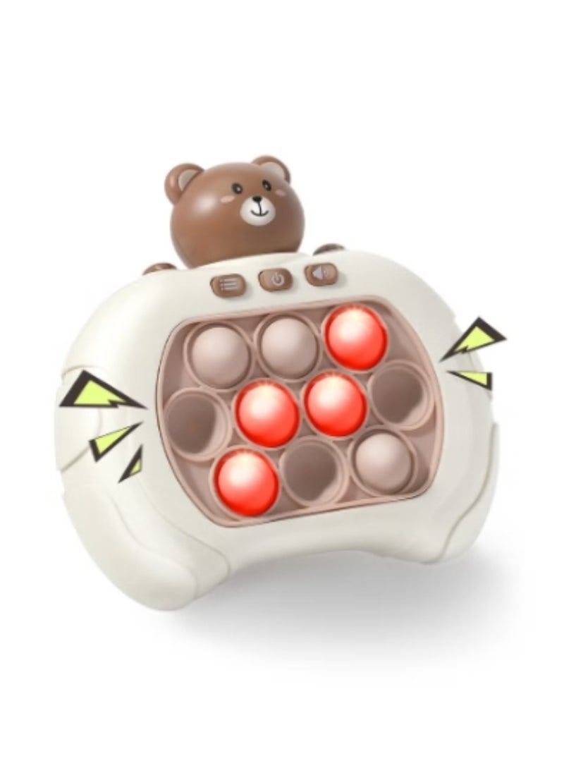 null - Electronic Quick Push Light Up Pop Game Fidget Toys for Adults and Kids with Lanyard,Puzzle Game Machine Push Pop Bubble Fidget Sensory Toy Birthday Gifts - Image 1