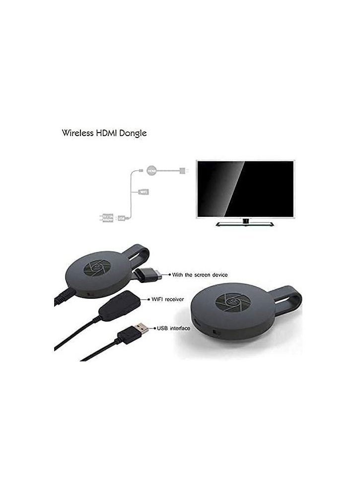GGEROU - G2 Wireless Display Dongle HDMI 1080P TV Receiver Adapter Mirroring Screen - Image 1