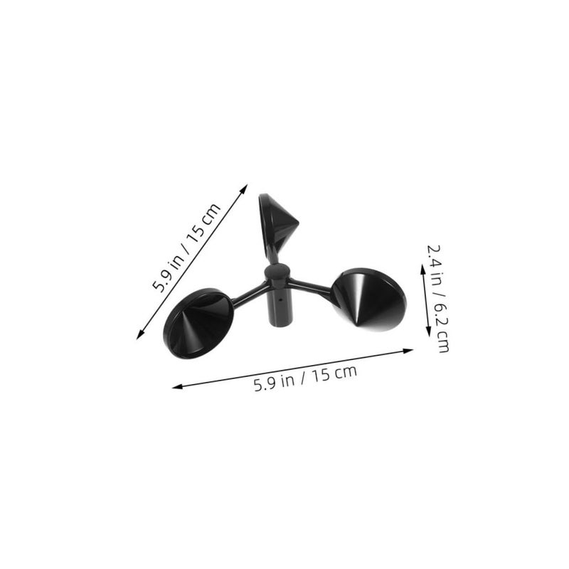 YARROW 3 Pieces Handheld Anemometer Cup Accessories Accurate Wind Measurement Portable Wind Speed Outdoor Use Meteorological Observations - Image 3