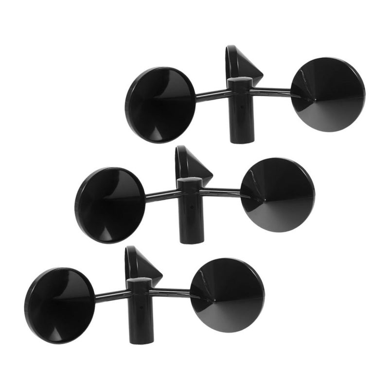 YARROW 3 Pieces Handheld Anemometer Cup Accessories Accurate Wind Measurement Portable Wind Speed Outdoor Use Meteorological Observations - Image 2