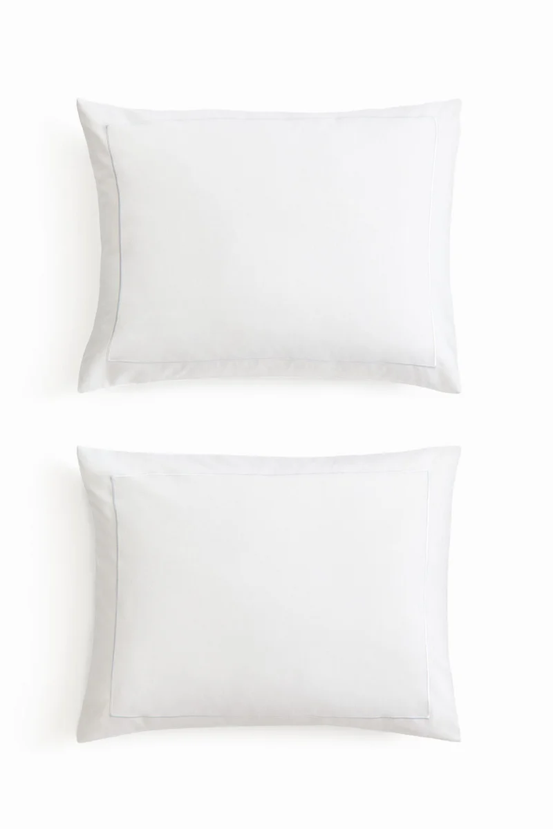 H&M 2-pack cotton sateen pillowcases