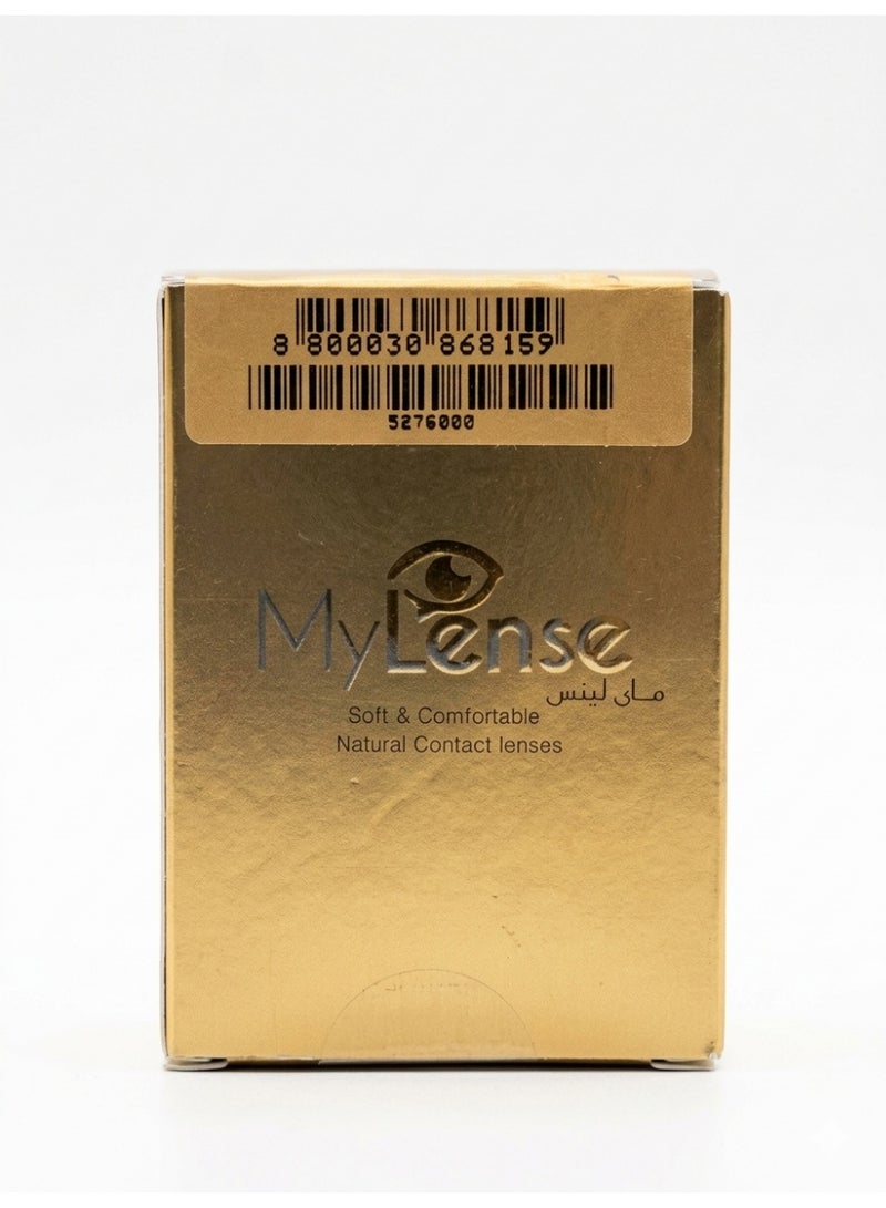 MyLense MyLens , Monthly Disposable Colored Contact Lenses, Light Blue Color - Image 2