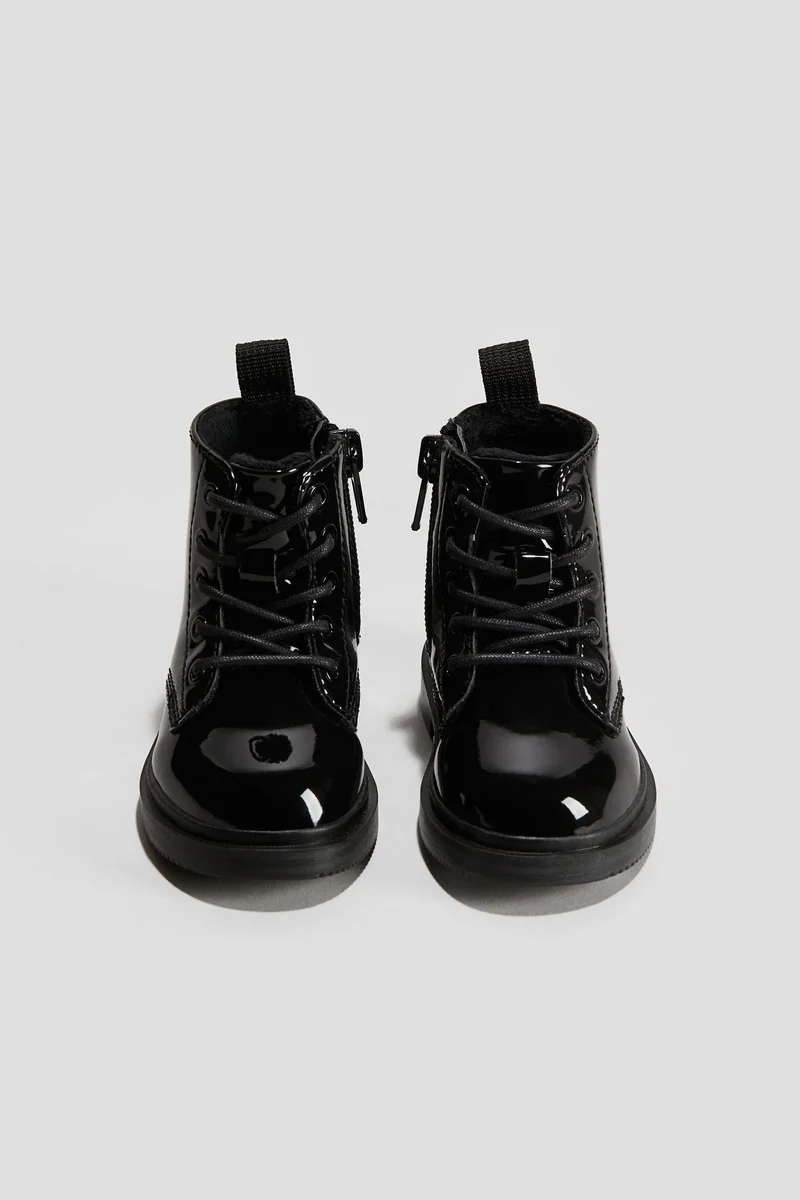 H&M Lace-Up Boots