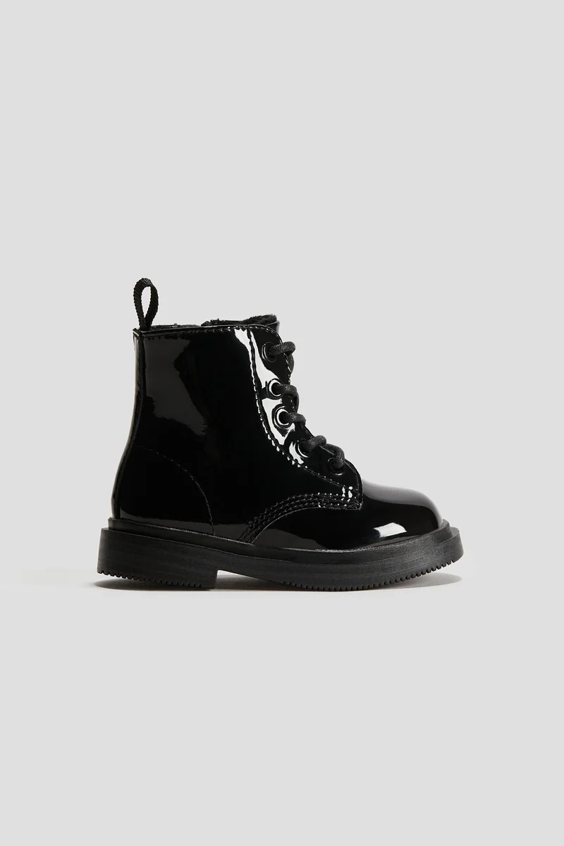 H&M Lace-Up Boots
