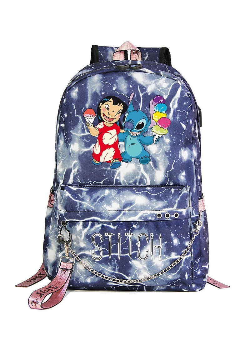 ستيتش حقيبة ظهر بحزام كاجوال