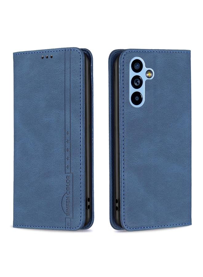 اس-توب جراب هاتف جلدي مغناطيسي مضاد للسرقة لهاتف Samsung Galaxy A54 5G مع خاصية حجب RFID - Image 1