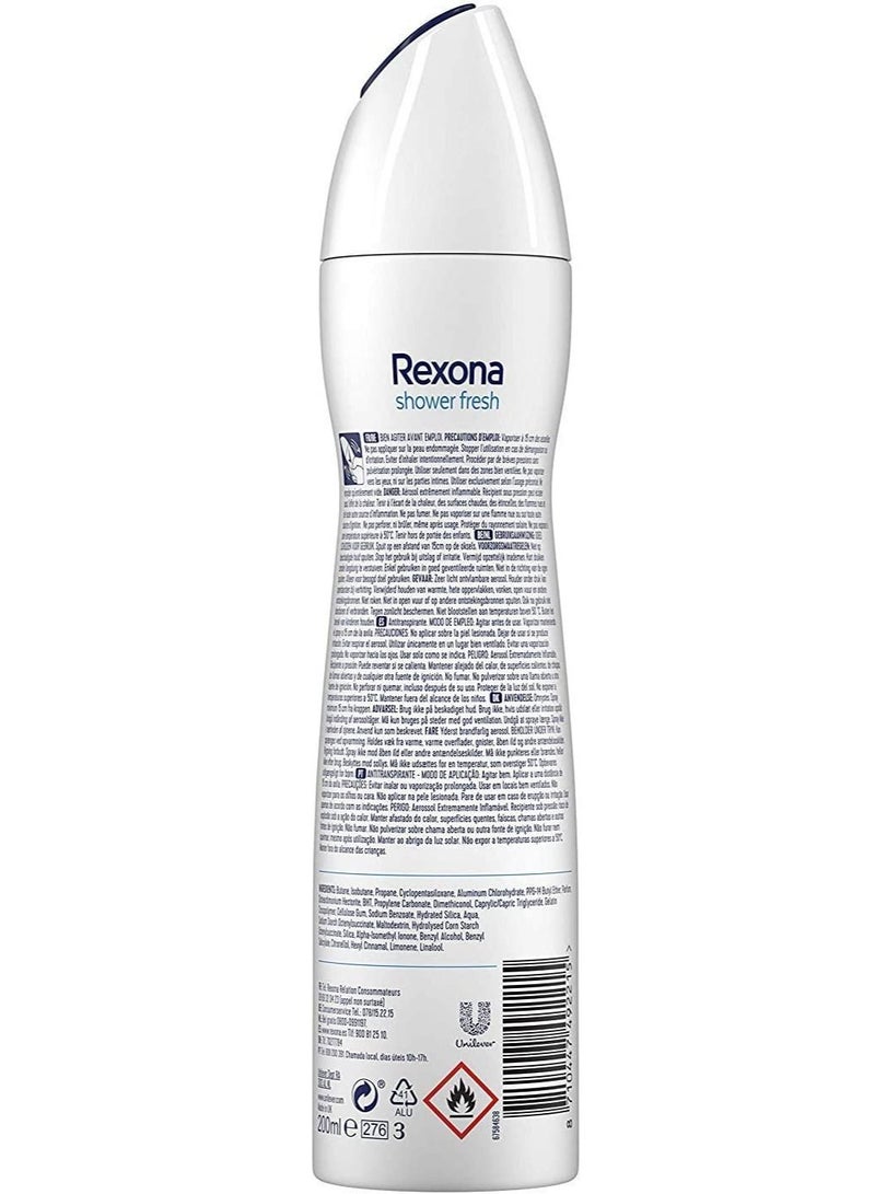ريكسونا مزيل العرق المضاد للتعرق دش منعش - عبوة من 6 × 200 مل - Image 2