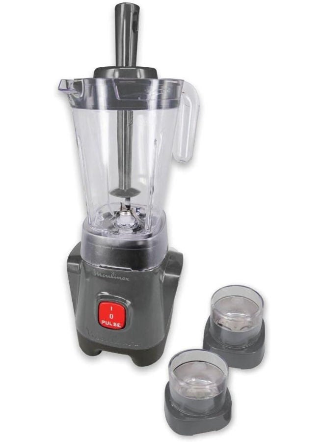 مولينكس خلاط مزود بمطحنتين، سعة 1.5 لتر، بقوة 400 واط 1.5 L 400 W LM2429EG grey - Image 2