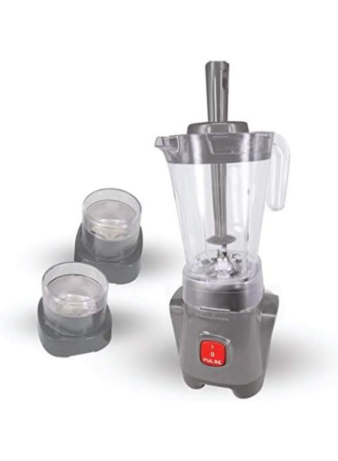 مولينكس خلاط مزود بمطحنتين، سعة 1.5 لتر، بقوة 400 واط 1.5 L 400 W LM2429EG grey - Image 1