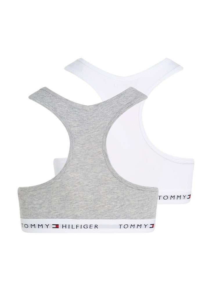 TOMMY HILFIGER Kids 2 Pack Bralette  - Image 4