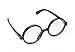 Empire Magic Star Power Men Wizard Quality Round Frame Glasses Black One Size 2in Lenses - Image 3