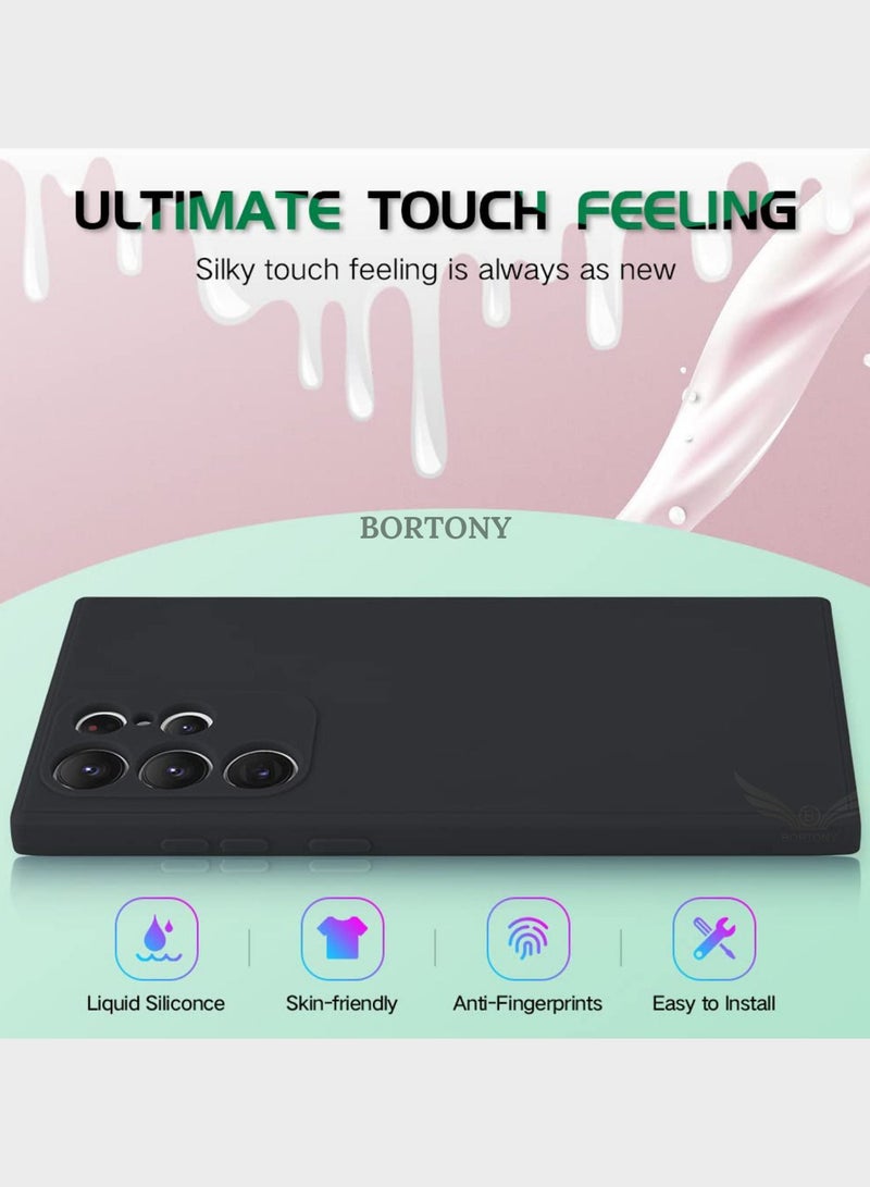 BORTONY Galaxy S22 Ultra Case Slim Fit Durable Shockproof Silicone Protective Phone Case for Samsung Galaxy S22 Ultra - Image 3