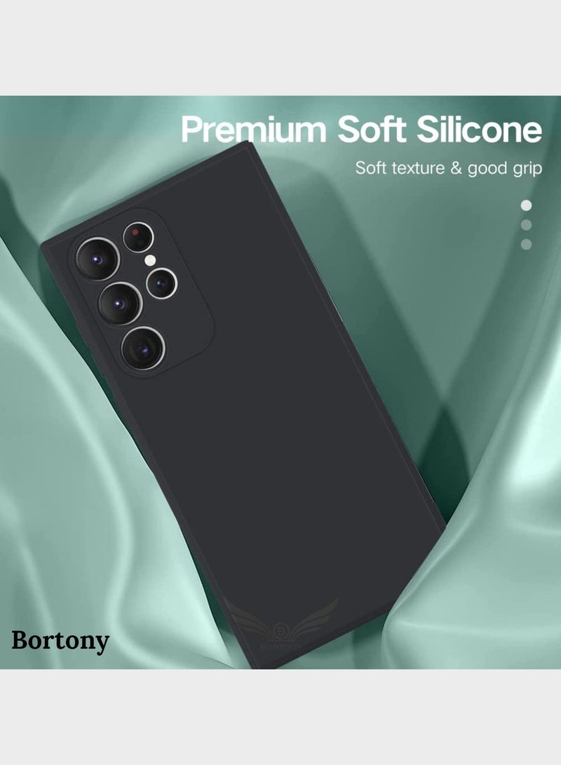 BORTONY Galaxy S22 Ultra Case Slim Fit Durable Shockproof Silicone Protective Phone Case for Samsung Galaxy S22 Ultra - Image 4