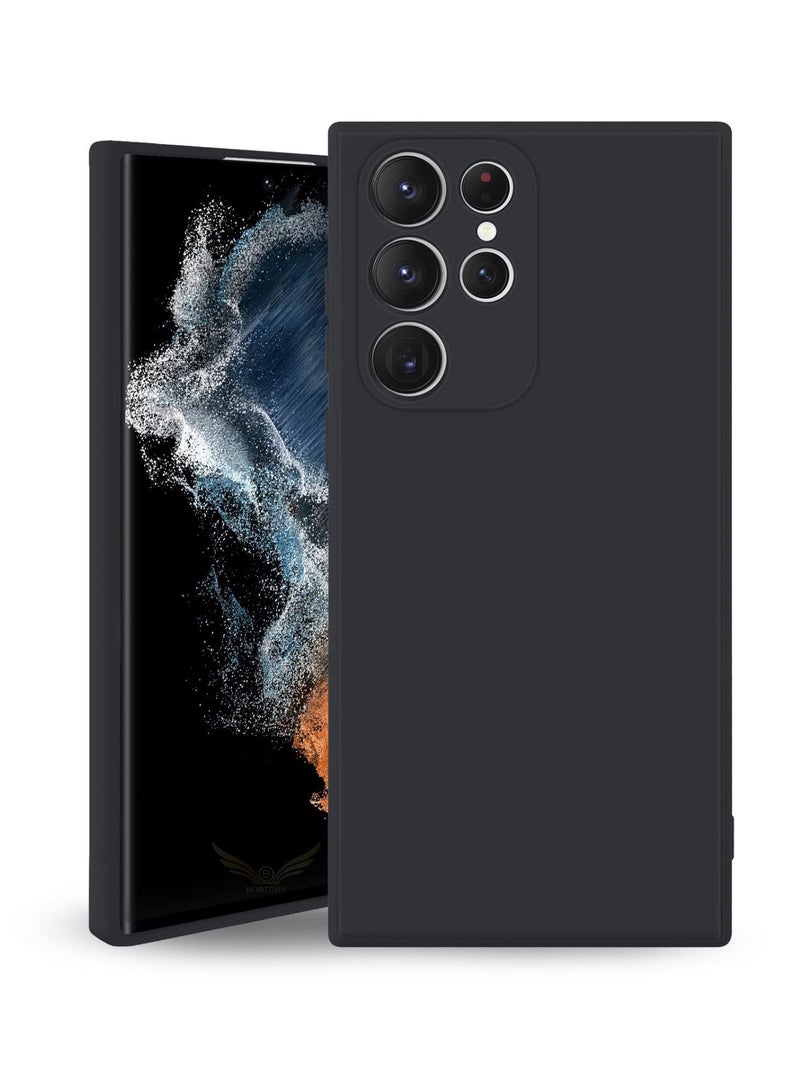 BORTONY Galaxy S22 Ultra Case Slim Fit Durable Shockproof Silicone Protective Phone Case for Samsung Galaxy S22 Ultra - Image 1