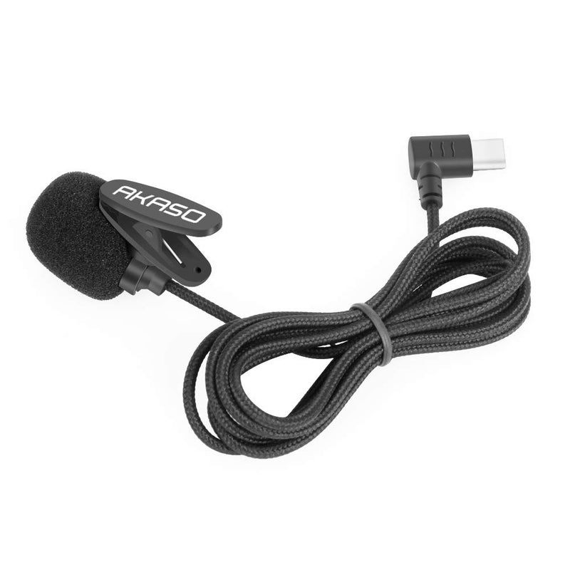 AKASO External Microphone Brave 7/ Brave 8/ Brave 6 Plus Action Camera Only (Type-C Port) - Image 2