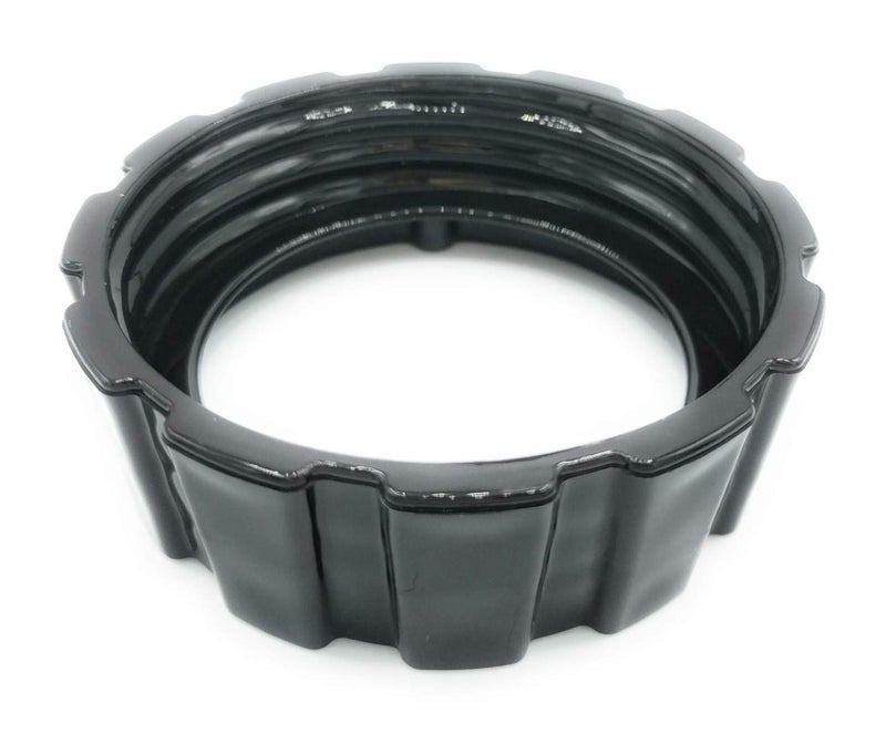 Blendin Replacement Bottom Base Ring Plastic Cap Compatible with Hamilton Beach 990035900 HB908 909 919 Blenders Black