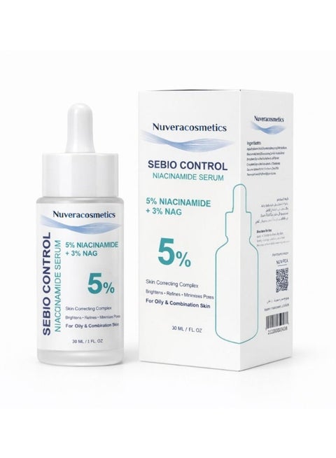 Nuvera Sebio Control Niacinamide Serum5%- 30 ml
